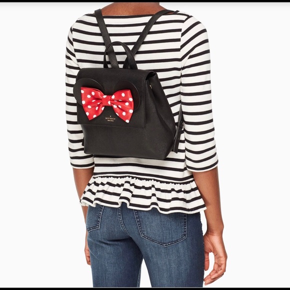 Kate Spade Disney Minnie Mouse neema Backpack NWT - Picture 3 of 3